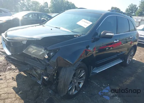 2010 Acura Mdx Advance Package from USA, damaged, VIN 2HNYD2H77AH515797